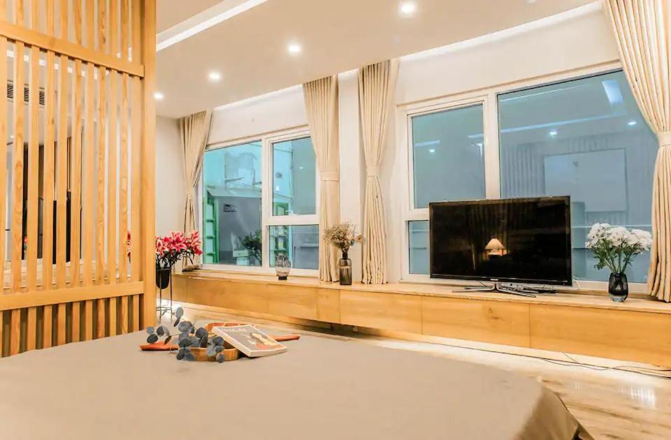 Homestay Giua Long Ha Noi - 10 Phut Den Pho Co هانوي المظهر الخارجي الصورة