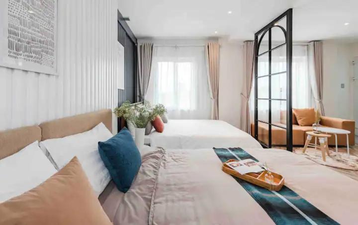 Homestay Giua Long Ha Noi - 10 Phut Den Pho Co هانوي المظهر الخارجي الصورة